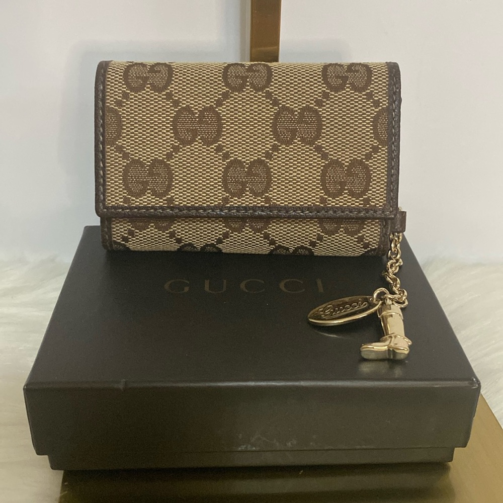 Gucci Key Holder With Boot Key Chain - image 1